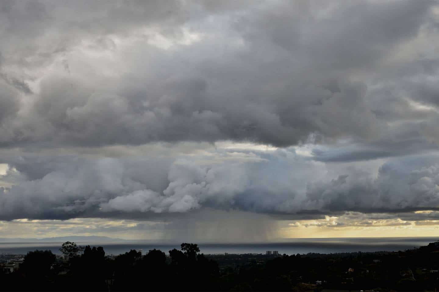 November Rain Storm over Santa Monica Bay - Immaginare Press