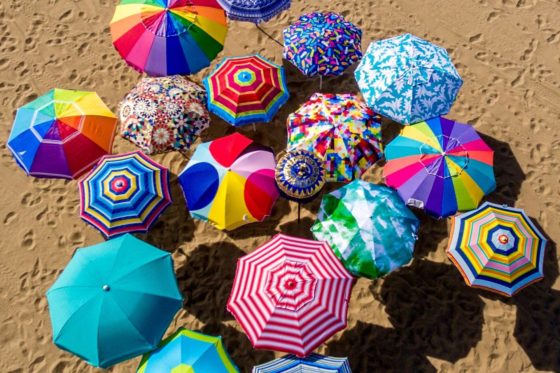 Beach Umbrella Cluster