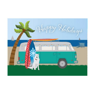 Holiday BUS-XMS14 Notecard